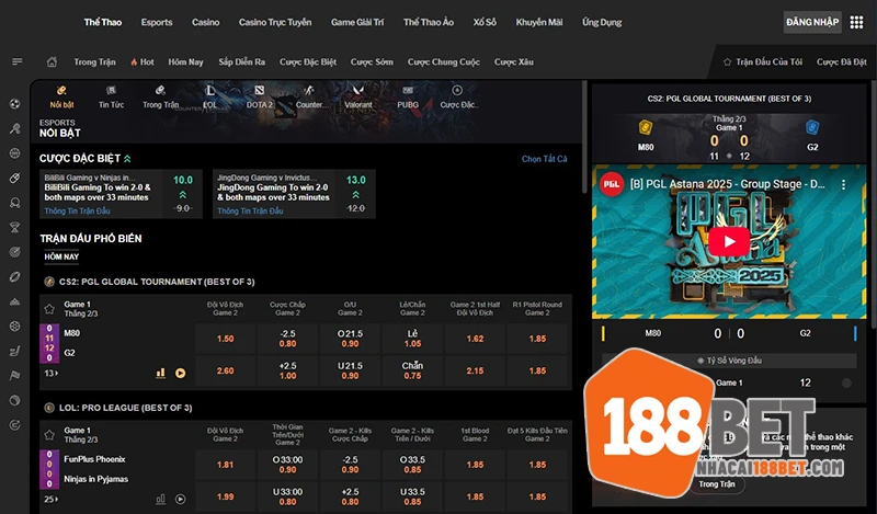 KeoNhaCai Esports - Thể thao điện tử